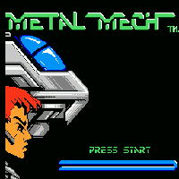 Metal Mech Title Screen